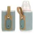 thumbnail image 1 of Portable Baby Milk Heat Guardián Botty Bottle Cazador Calentador Biberones para Bebés USB Potencia 7 Velocidades Pantalla Digital Viajes Al Aire Libre Red, 1 of 9
