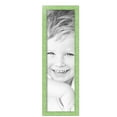 thumbnail image 2 of ArtToFrames 10" x 35" Pale Green Picture Frame, 10x35 inch Green Wood Poster Frame (WOM-4605),  Pack, 2 of 7