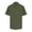 Army Green, variant on QHFBli Mens Short Sleeve Dress Shirts Solid Color Regular Fit Shirt Casual Button Down Business Shirts with Pocket