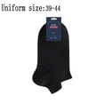 thumbnail image 2 of Women's ankle socks Soft cotton low top athleisure multi-color non-display women's socks - Black, 2 of 5