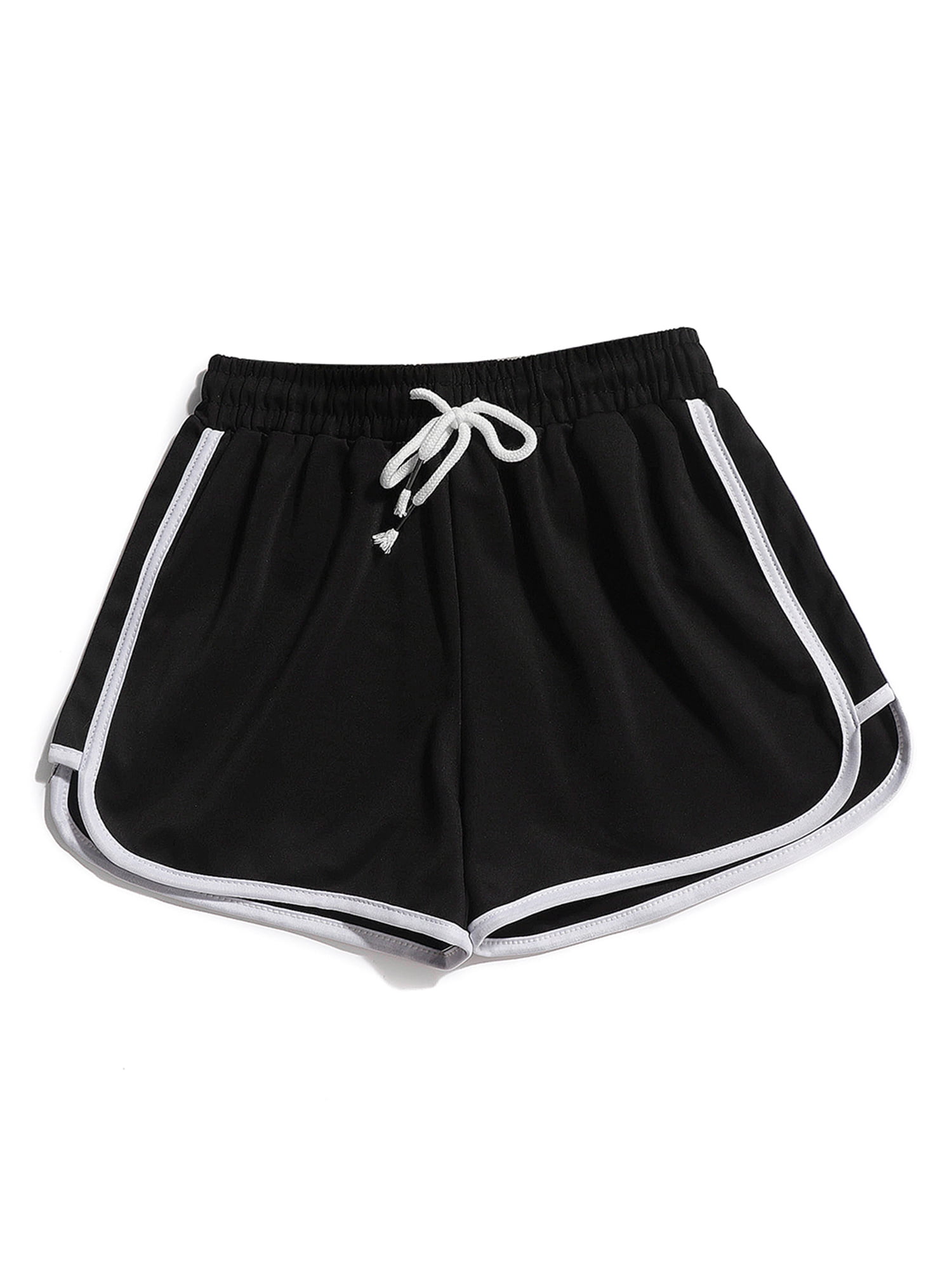 wide leg athletic shorts