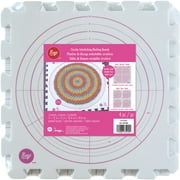 Boye Interlocking Blocking Boards - Circle Print, Pkg of 4