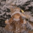 thumbnail image 2 of Adornos de ángel de Navidad, colgante de muñeca de ángel, decoración de árbol de Navidad, decoración colgante, colgante de ángel de peluche de Navidad, muñeca linda para niño para Navidad, decoración kaili Sencillez, 2 of 4