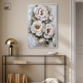 thumbnail image 3 of White Mirage II Canvas Print Floral Wall Decor by Art Remedy, White Frame, 24 x 36, 3 of 7