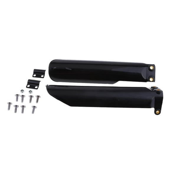 Motorcycle Front Fork Slider Guards for 150cc 160cc 200cc 250cc Dirt Bike (Black)