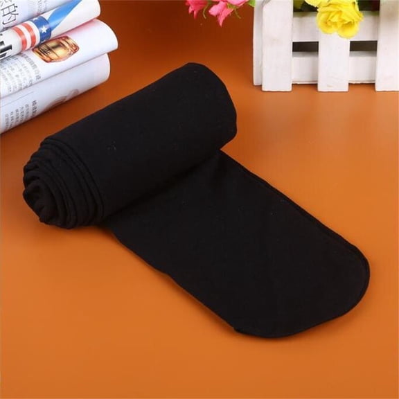 CFMIURAN Black Opaque Tights, Candy Colors Opaque Footed Socks Tights Slim Pantyhose Stockings