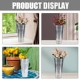 thumbnail image 4 of Eease 4pcs Vintage Flower Container Rustic Iron Art Flower Pot Iron Flower Buckets, 4 of 6