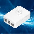 thumbnail image 2 of Wchiuoe Electrical Auxiliary Materials,Case for Raspberry Pi 4B ABS Shell Heatsink Simple Removable Top Cover Protective Enclosure,For Raspberry Pi 4B Heatsink, 2 of 8