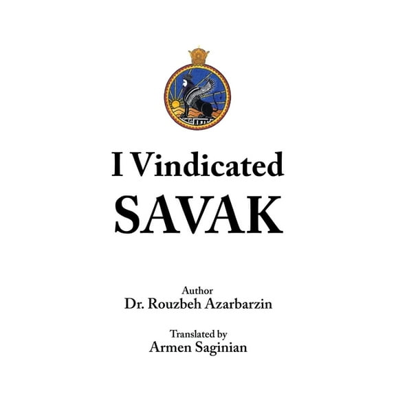 I Vindicated Savak (Paperback)