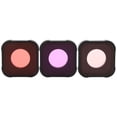 thumbnail image 2 of Filtro de lente para Go Pro Hero, juego de filtros de buceo para cámara Junestar 3 en 1, filtros de lente de cámara resistentes y duraderos, 2 of 9