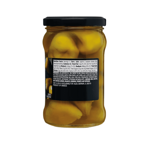 Specially Selected  Stuffed with Garlic Cream Cheese Honey Peppers Picante Peppers Pepperoncini ,Variety 3 Pack