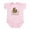 Petal Pink, variant on CafePress - Brown Jelly Beans Infant Bodysuit - Baby Light Bodysuit, Size Newborn - 24 Months