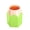 Green, variant on Cute Pencil Shaped Pen Holder Hexagon Plastic Desktop Stationery Organizer Cup for Classroom Student Desk Office Makeup Storage 1-Pack