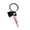 F, variant on Halloween Horror Ghost Bloody Sword Keychains, Mini Scary Hanging Pendant Ornaments, Durable Metal Keychain Accessories, Unique Small Gift for Halloween Party, Daily Use, D