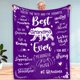 thumbnail image 1 of LHSHID Gifts for Grandma for Grandma Grandma Blanket Birthday Gifts for Grandma Form Granddaughter Grandkids Grandson Grandchildren Best Grandma Ever Blanket Throw 30"x40", 1 of 7