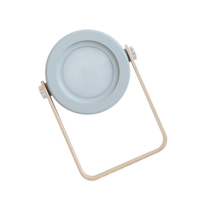 Inteprter Luz de lectura Lámpara de noche Lámpara de Tamaño compacto Accesorios para el hogar Diseño táctil Recargable para niños Telescópico Iluminación y accesorios gris Inteprter HA007316-02B