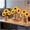 3 pcs, variant on Shimmering Sunflower Lamp, 3 Warm LED Lights, 2 Level Dimming, Sunflower Night Light Ambient Home Decor, USB Charging, Birthday, Party Gifts