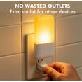 thumbnail image 7 of DAYBETTER Sensor Night Light 2 Pack,0.5W Plug-in Night lamp,Nightlights with Smart Dusk to Dawn Sensor for Stairs Bedroom Bathroom, 7 of 7