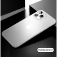 thumbnail image 1 of Funda de teléfono ultrafina de lujo para iPhone 14 12 13 11 Pro Max Mini X XR XS Max SE 2020 6s 7 8 Plus, funda trasera mate suave Deng Xun unisex, 1 of 2
