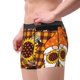 thumbnail image 2 of Balery Sunflower Gnomes and Bees Calzoncillos bóxer para hombre, ropa interior de algodón suave y transpirable con cinturilla de nailon-X-Large, 2 of 5