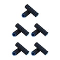 thumbnail image 2 of pitrice 1 Pair Bicycle Handlebar Grips Non-slip Bike Handle Bar Covers Soft Comfortable Cycling Biking Sleeve Accessories Blue 5Set, 2 of 6