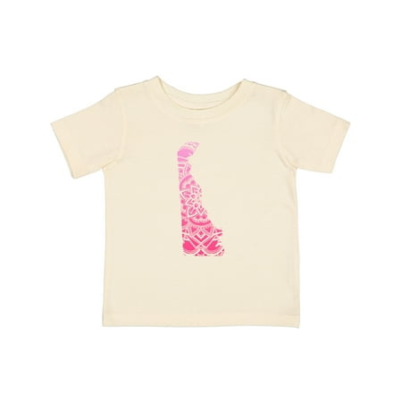 

Inktastic Delaware Silhouette Mandala Gift Baby Boy or Baby Girl T-Shirt