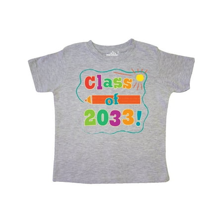 

Inktastic Class of 2033 School Year Gift Toddler Boy or Toddler Girl T-Shirt