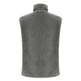 thumbnail image 6 of ZQUUVOU Women's Thermal Plush Vest Sleeveless Jacket with Snap and Pockets Layering Piece for Winter Outerwear Gray, 6 of 7
