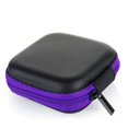 thumbnail image 1 of Mini Portable Earphone Bag EVA Coin Purse Headphone Usb Cable Case Storage Box Wallet Carrying Pouch Bag Earphone Accessory Purple, 1 of 6