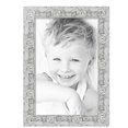 thumbnail image 2 of ArtToFrames 19" x 29" Platinum Baroque Luxe Picture Frame, 19x29 inch Silver Wood Poster Frame (WOM-5265),  Pack, 2 of 7