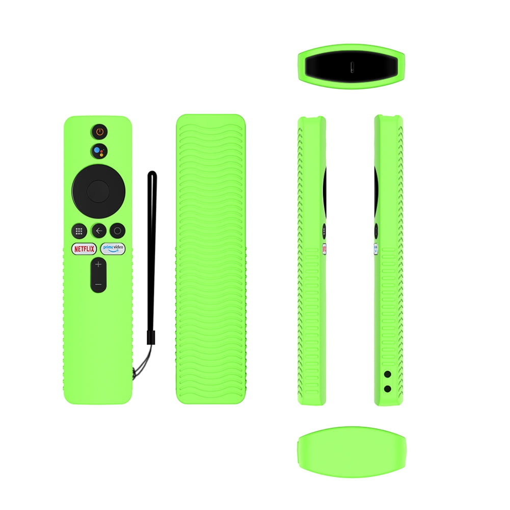 Silicone Remote Control Protective Case Dust Cover with Lanyard for Mi