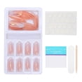 thumbnail image 2 of Uñas postizas con degradado, uñas postizas puntiagudas con degradado, uñas postizas de colores, uñas postizas estéticas elegantes, 2 of 14