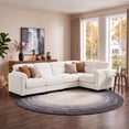 thumbnail image 5 of Bonzy Home Convertible Sectional Sofa, L‑Shaped Couch, Ultra‑Comfort Seating – Configurable for Living Room & Family Room, Oat, 5 of 8