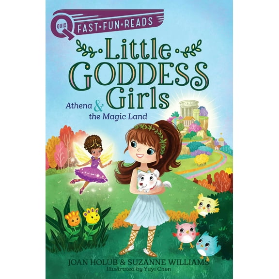Little Goddess Girls: Athena & the Magic Land : A QUIX Book (Series #1) (Paperback)