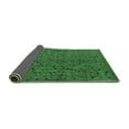 thumbnail image 2 of Ahgly Company Indoor Rectangle Abstract Emerald Green Modern Area Rugs, 7' x 10', 2 of 4