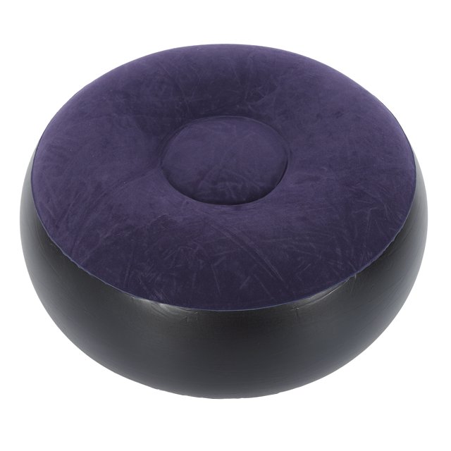 Inflatable Stool, Camping Chair Inflatable Flocking Stool, Easy To Carry For Garden Bedroom Living Room Balcony Outdoor Courtyard Beach Hiking