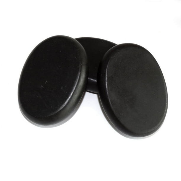 Juego de 6 piedras de masaje con rocas calientes para Spa, relajantes y curativas, piedras esenciales para Spas, terapia de masaje,