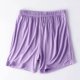 thumbnail image 2 of Pantalones cortos de verano para mujer, pijama informal fino, pantalones holgados para estar por casa - Material de poliéster, cintura elástica alta, ligeros, 2 of 3