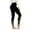 Black, variant on PEASKJP Yoga Pants with Pockets for Women High Waisted Crossover Workout Lounge Bell Bottom Jazz Dress Pants, Blue S