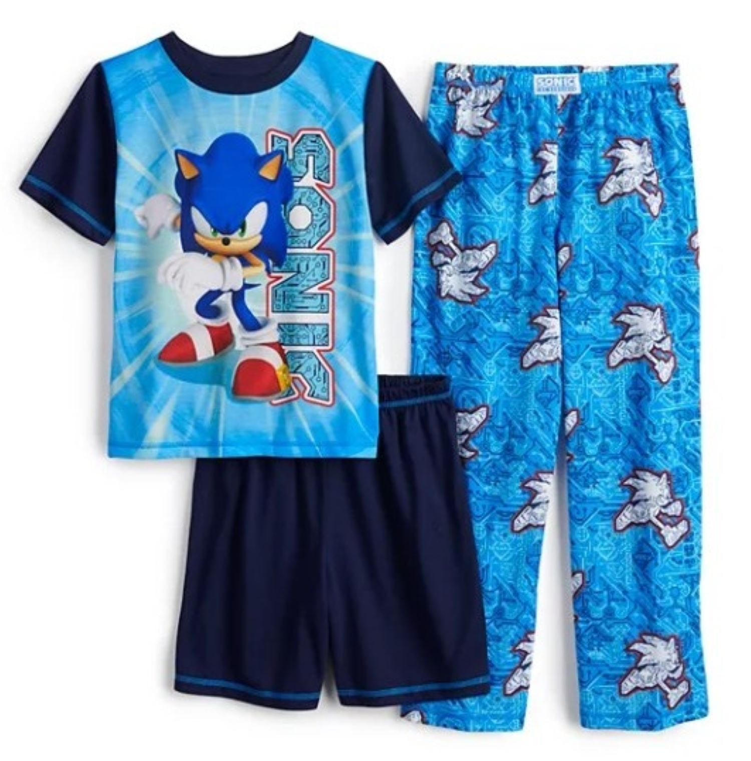 sonic kids pajamas