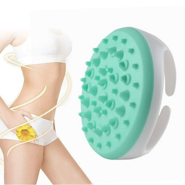 Cepillo masajeador para celulitis, removedor de celulitis, cepillo exfoliante para la piel, depurador de ducha corporal, dragado de meridianos para mujeres y niñas Xemadio 2035158-3