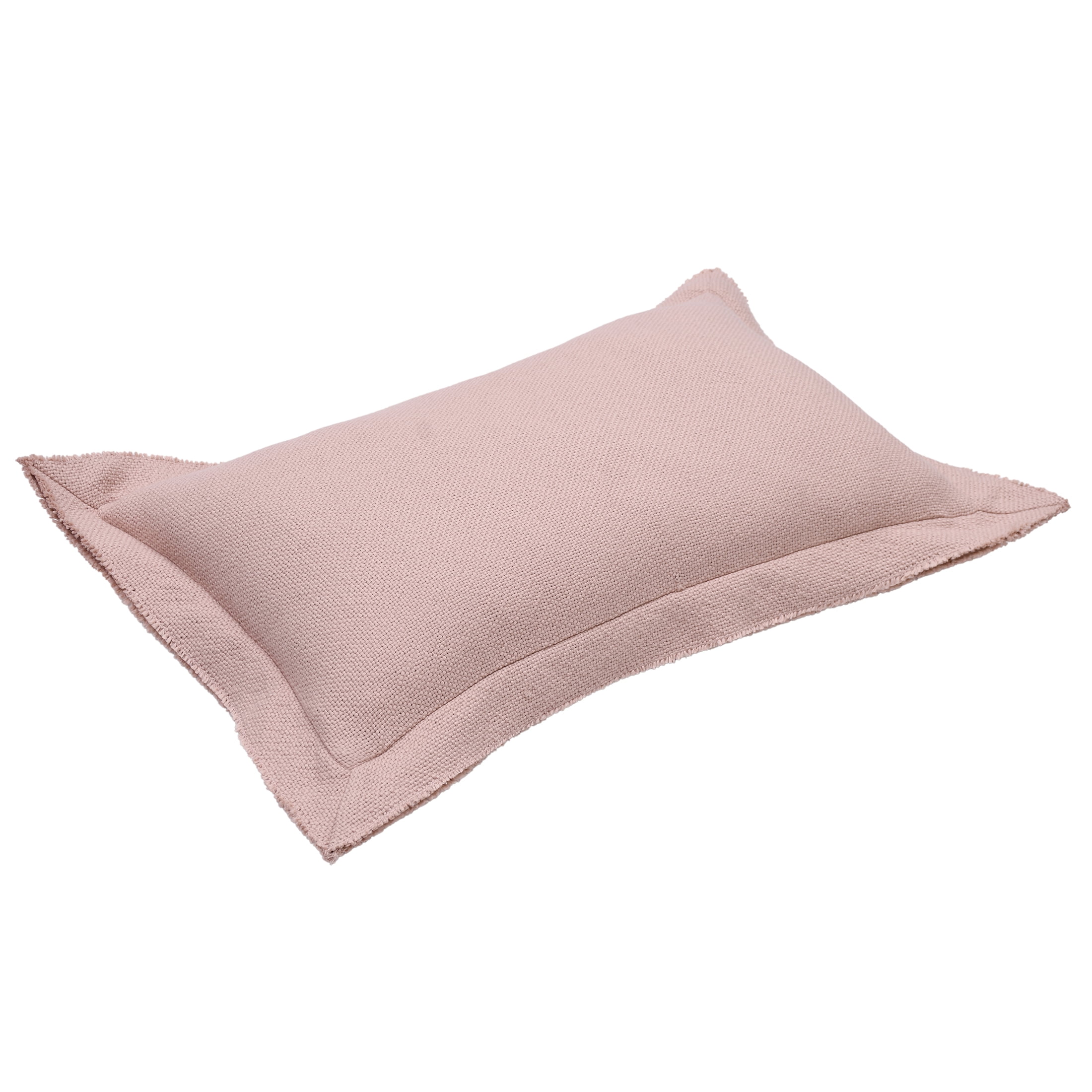 Better Homes & Gardens 14x24 Blake Bi-Flange Throw Pillow Cover, Antique Blush