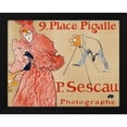 thumbnail image 2 of Henri de Toulouse-Lautrec 14x12 Black Modern Wood Framed Wall Art Titled - Sescau Photographe, 2 of 6
