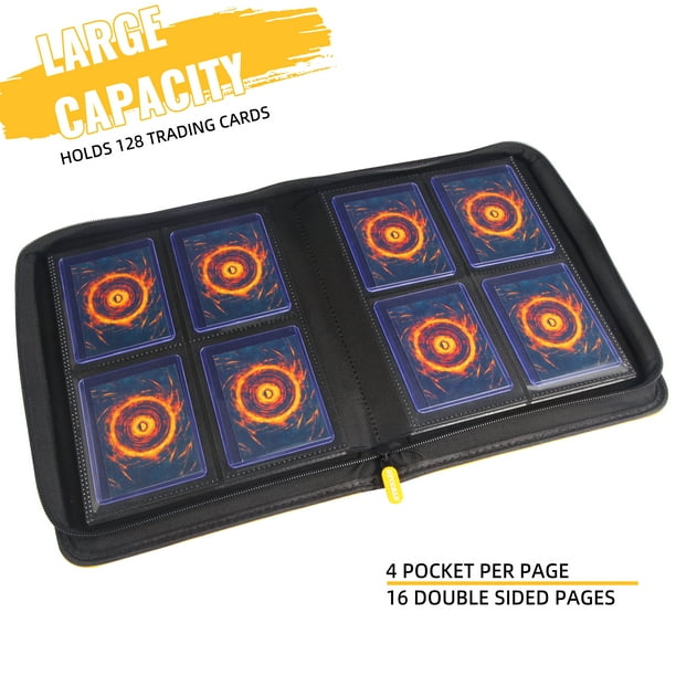 その他 Trading Cards KeeKee Binder Amazon.com: Zettokete Trading Card Binder 4 Pocket, TCG