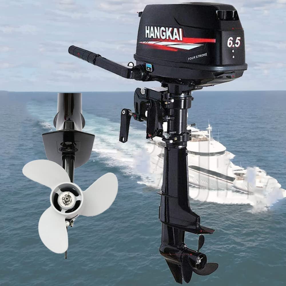 MONIPA Outboard Motor 6.5HP 4Stroke Marine Engine Superior Heavy Duty