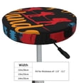 thumbnail image 4 of Disketp Not All Who Wander Are Lost Hiking Stool Covers Round, Super Soft Round Bar Stool Cushion Covers Seat Cushion - {sizeName}-12 inch, 4 of 7