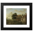 thumbnail image 2 of Jan van der Heyden 18x15 Black Modern Framed Museum Art Print Titled - A Country Home (1660 - 1712), 2 of 5