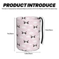 thumbnail image 3 of Wukai Cute Panda Print Car Trash Can - Easy to Clean Hanging Garbage Bin - Removable Liner - Leak-Car Garbage Can - Waterproof Trash Can for Car and SUV, 3 of 7
