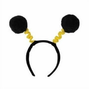 Beistle Adjustable Soft-Touch Pom Pom Boppers Black/Yellow 60584