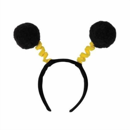 Beistle Adjustable Soft-Touch Pom Pom Boppers Black/Yellow 60584